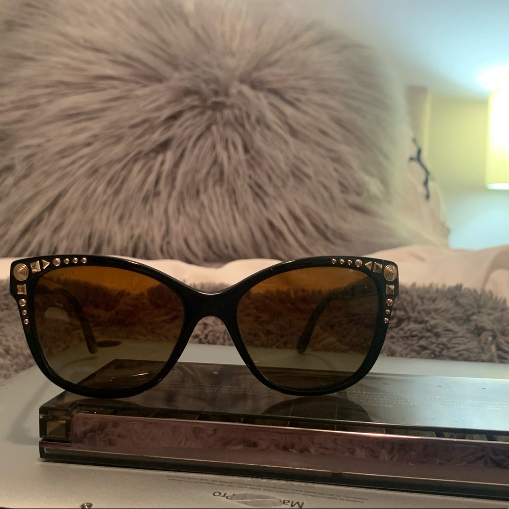 VERSACE BLACK SUNGLASSES